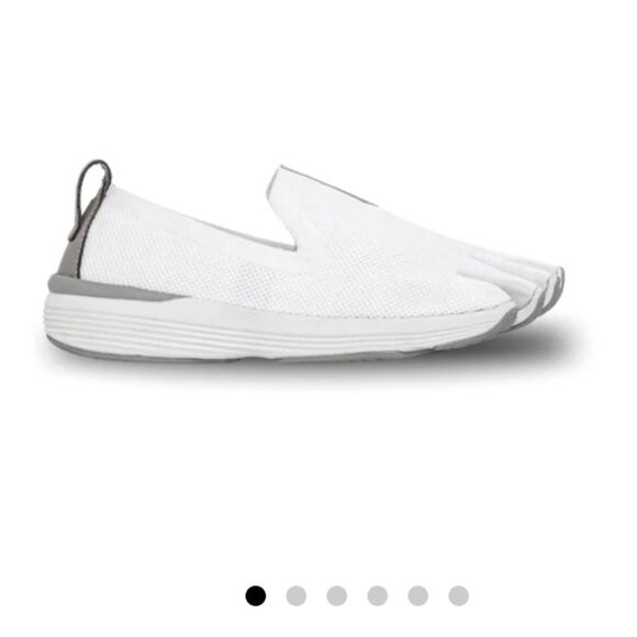 Peluva White Slip-On Toe Loafers main image 11